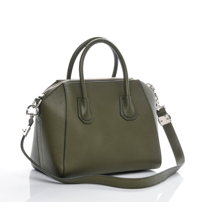 Givenchy Sugar Goatskin Small Antigona Khaki 3 of 6