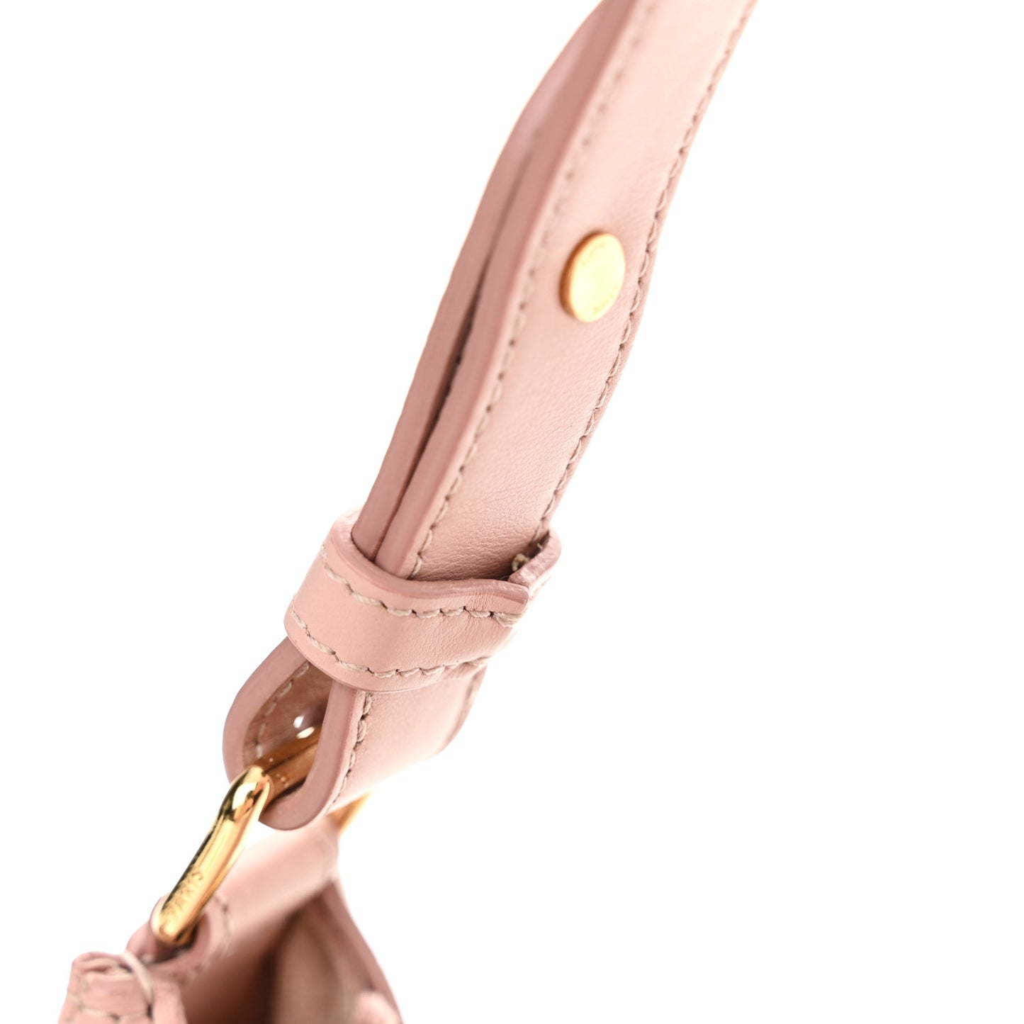 Smooth Calfskin Ava Shoulder Bag Rose Vintage