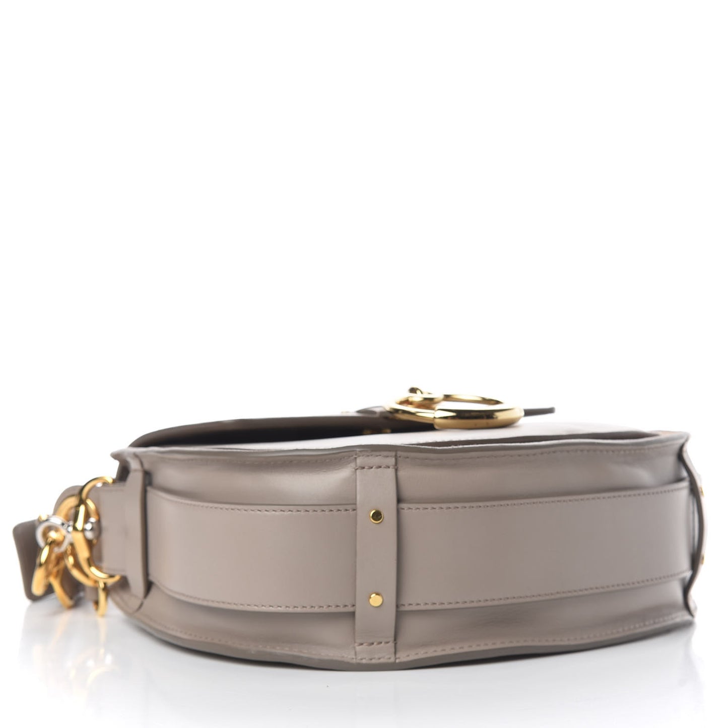 Calfskin Large Tess Bag Motty Grey
