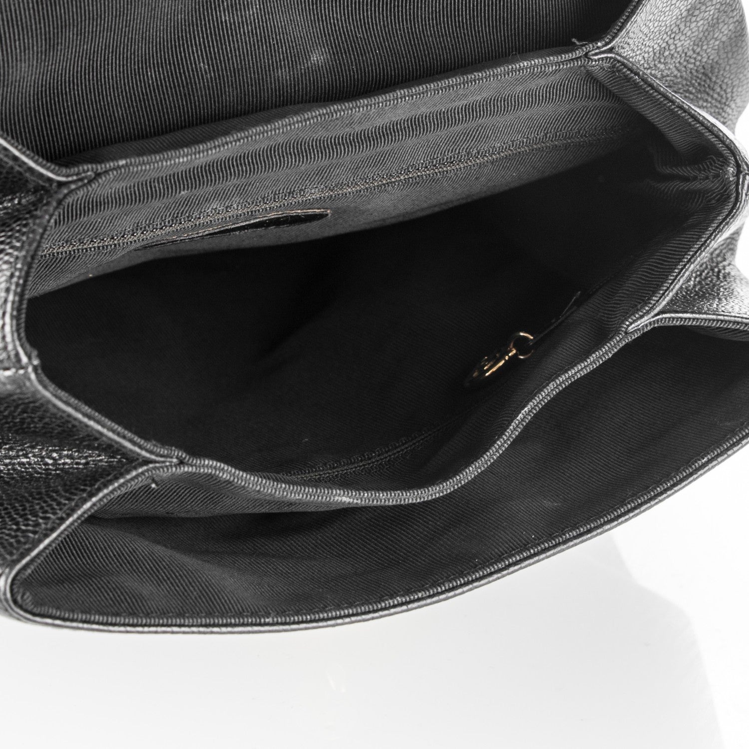 Chanel Caviar CC Backpack Black 5 of 7