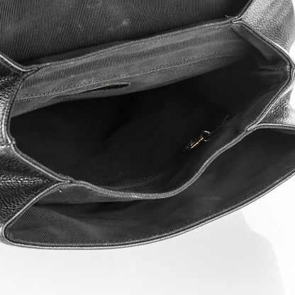 Chanel Caviar CC Backpack Black 5 of 7