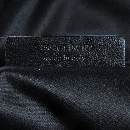 Saint Laurent Patent Croc Large Muse Black 7 of 10