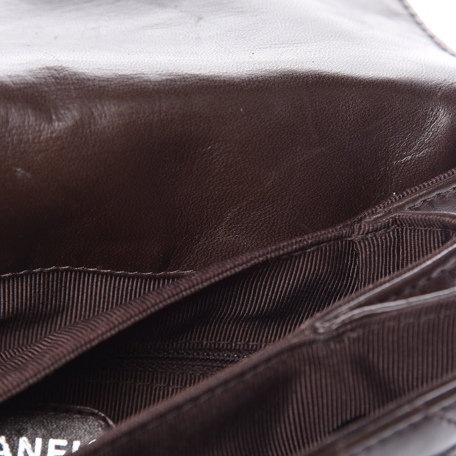 Chanel Lambskin Quilted Backpack Brown 9 of 20