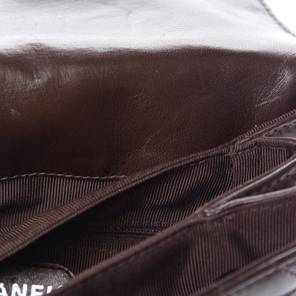 Chanel Lambskin Quilted Backpack Brown 9 of 20