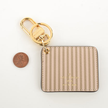 Louis Vuitton Damier Ebene Illustre Trunk Key Holder Beige 2 of 7