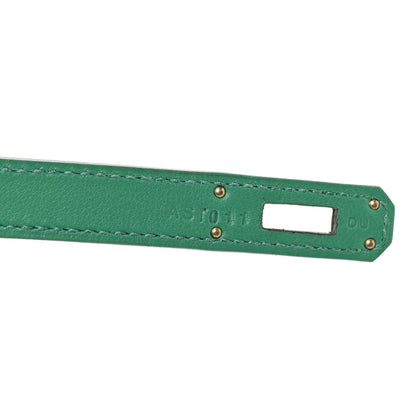Hermes Swift Kelly Cut Clutch Pochette Vert Menthe 7 of 8