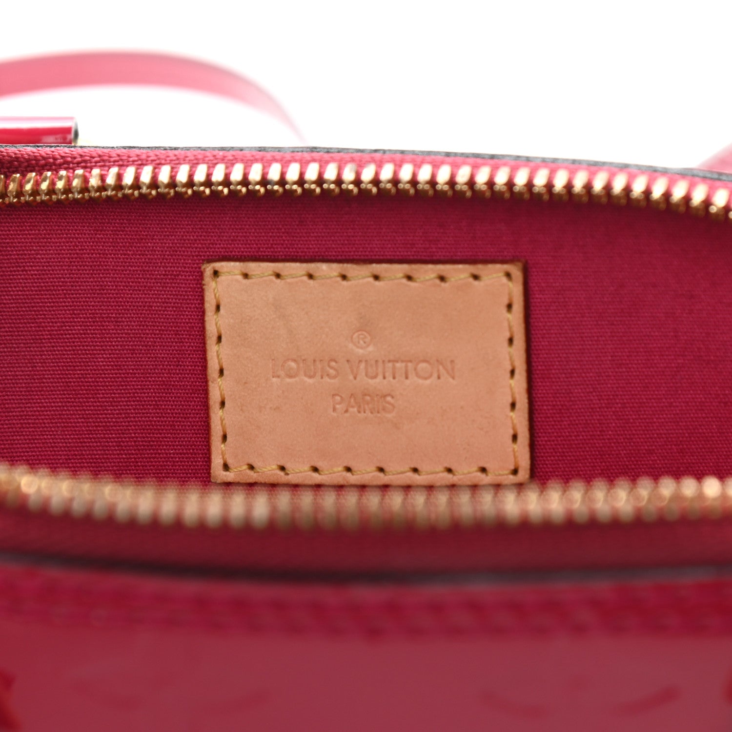 Louis Vuitton Vernis Alma BB Rose Indien 6 of 10