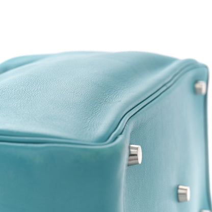 Hermes Swift Lindy 30 Turquoise 14 of 15