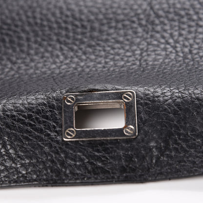 Proenza Schouler Pebbled Calfskin Small Courier Black 13 of 17
