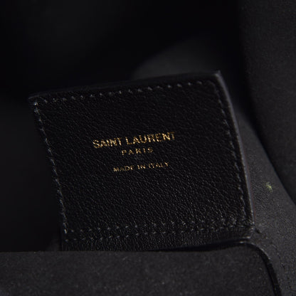 Saint Laurent Calfskin Large Shopping Tote Black 8 of 12