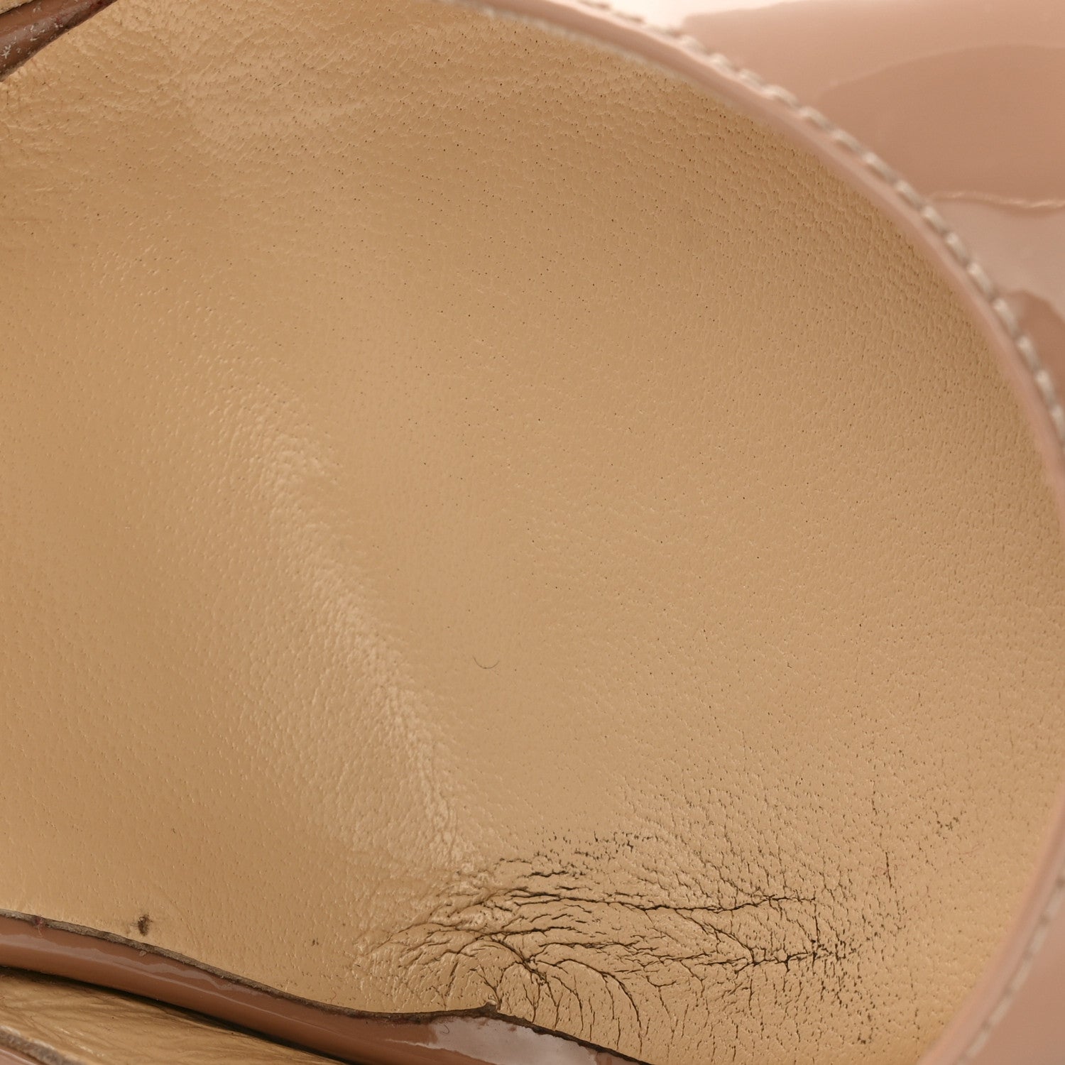 Christian Louboutin Patent Iriza 85 Pumps 39.5 Nude 11 of 13