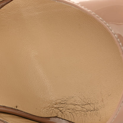 Christian Louboutin Patent Iriza 85 Pumps 39.5 Nude 11 of 13