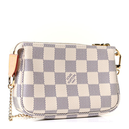 Louis Vuitton Damier Azur Mini Pochette Accessories 2 of 4