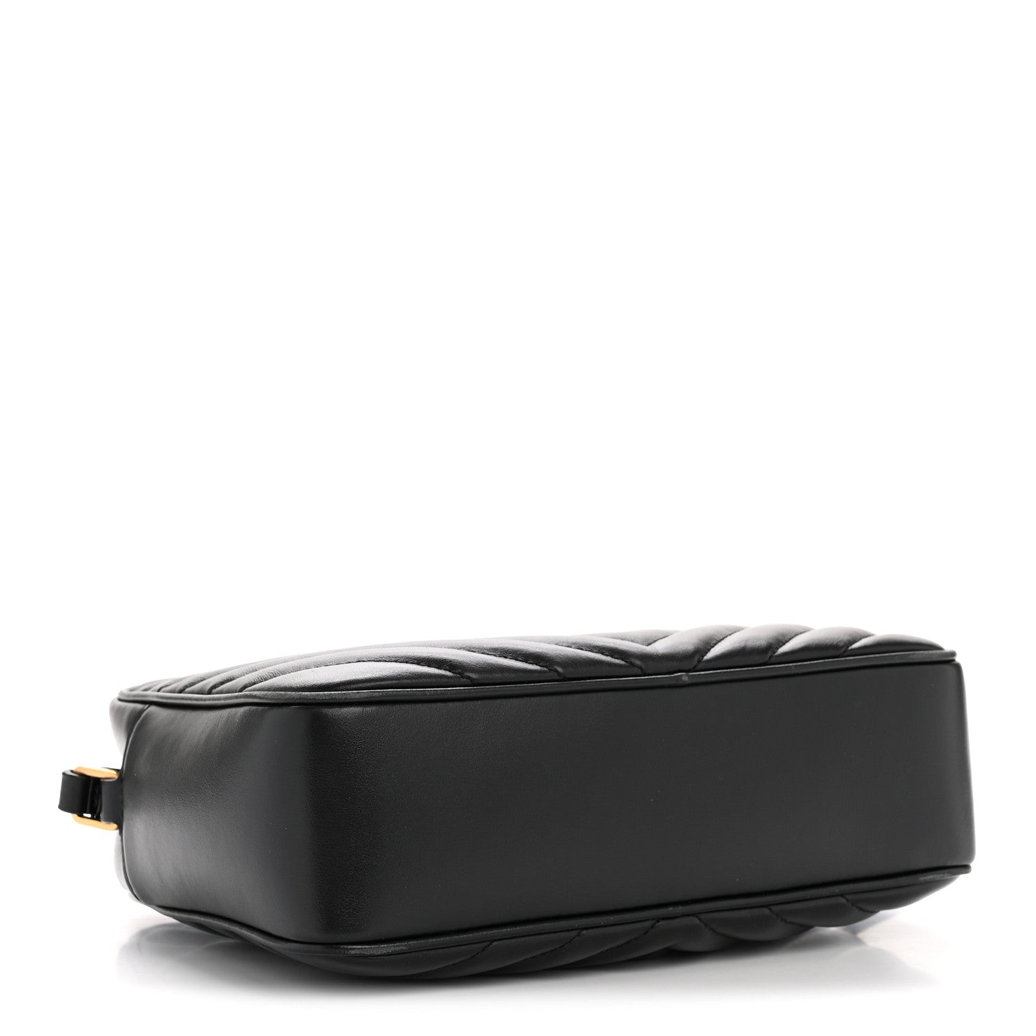 Saint Laurent Calfskin Matelasse Monogram Lou Camera Bag Black 4 of 13