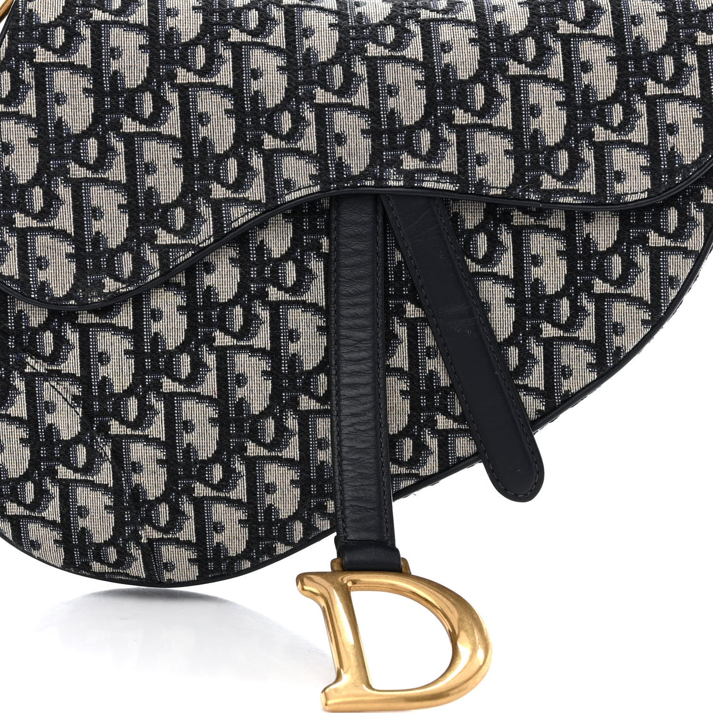 Oblique Saddle Bag Blue