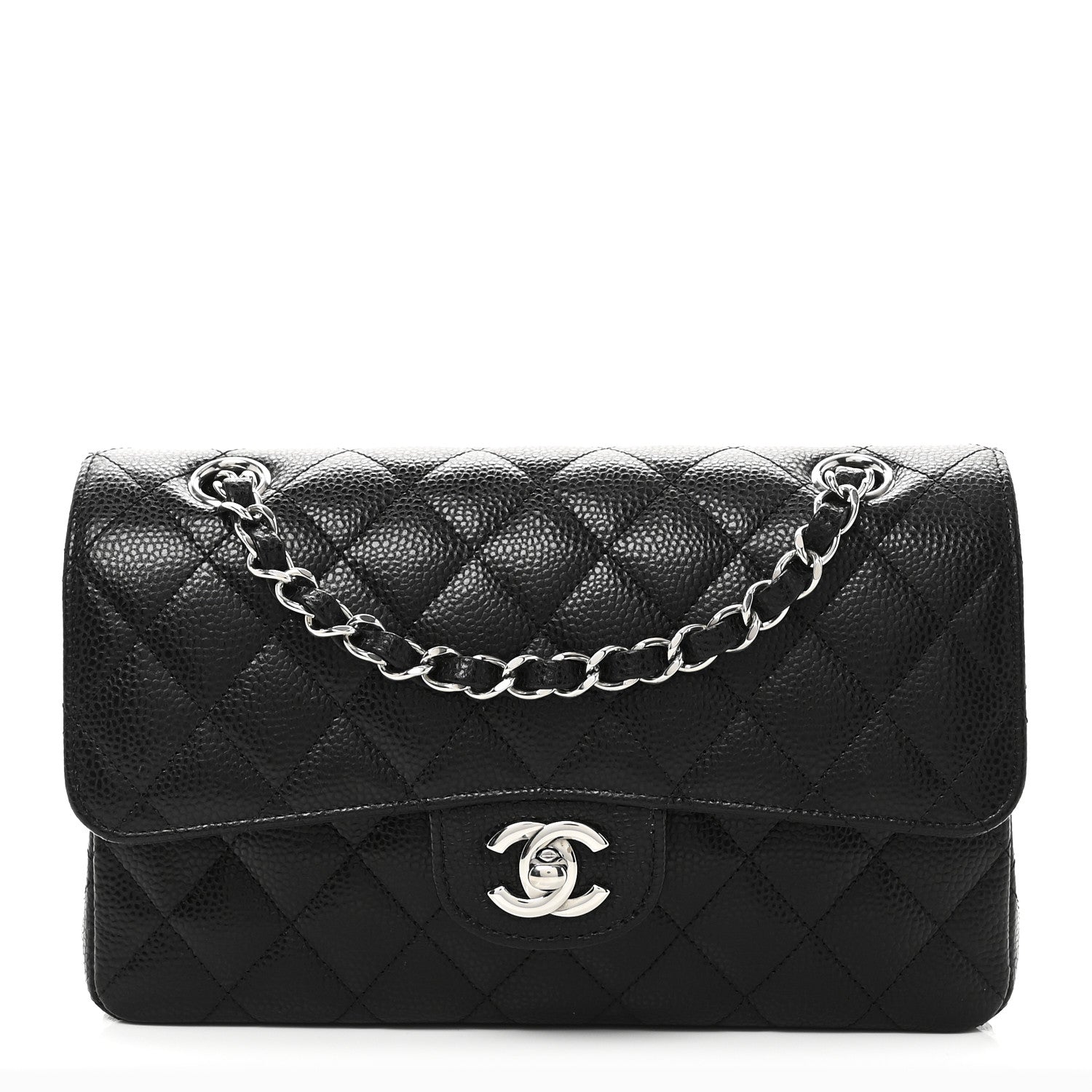 Chanel Caviar Quilted Small Double Flap Black 1 of 11