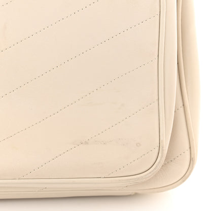 Saint Laurent Lambskin Matelasse Monogram Medium Niki Chain Satchel Nude Powder 12 of 16