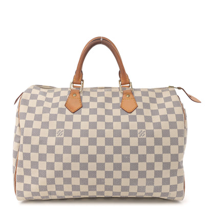 Louis Vuitton Damier Azur Speedy 35 1 of 12