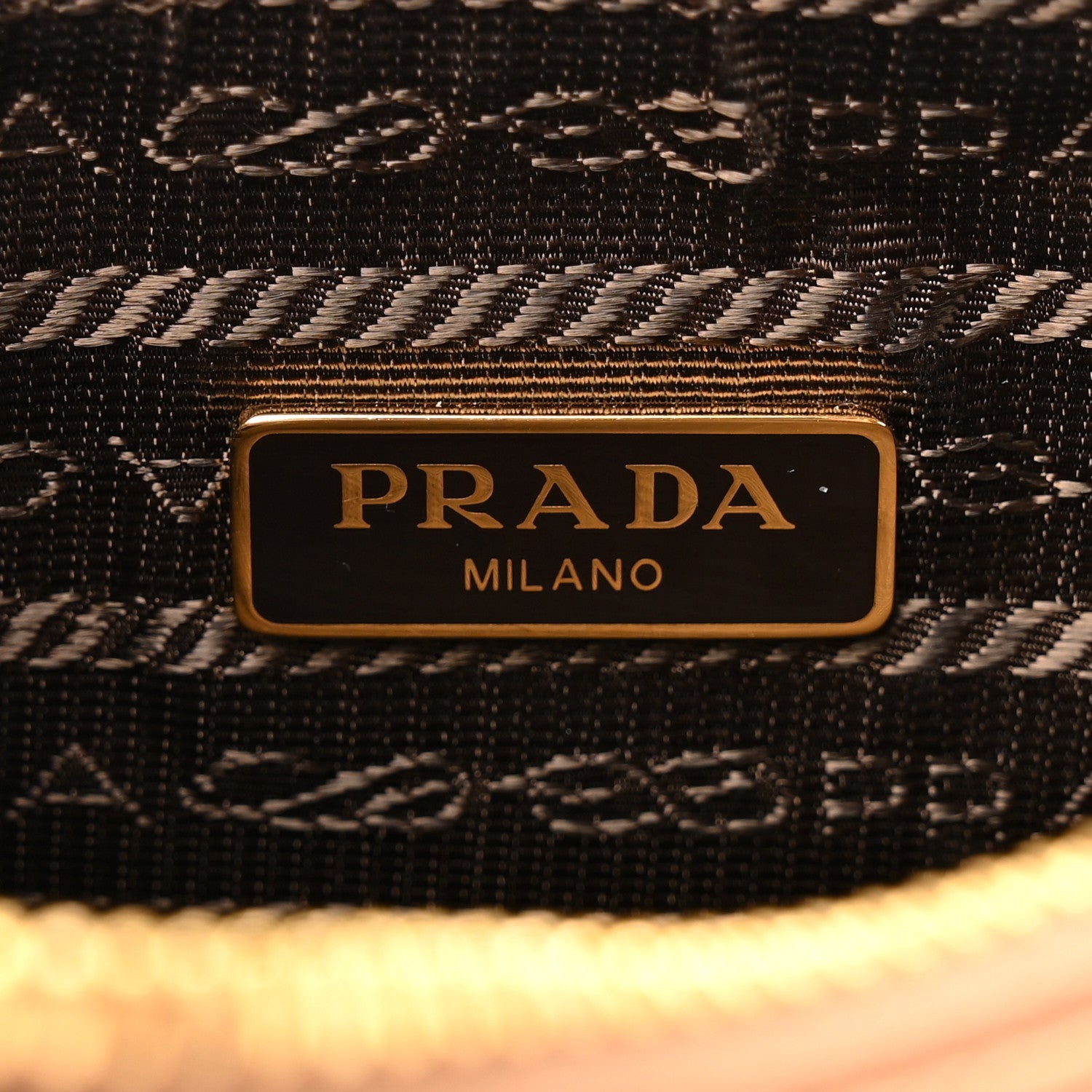 Prada Saffiano Lux Mini Re-Edition Shoulder Bag Caramel 6 of 10