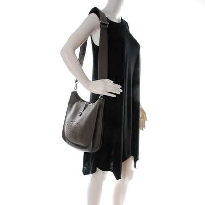 Hermes Taurillon Clemence Evelyne III PM Etain 2 of 8
