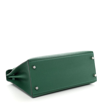 Hermes Epsom Kelly Sellier 28 Vert Moyen 4 of 11