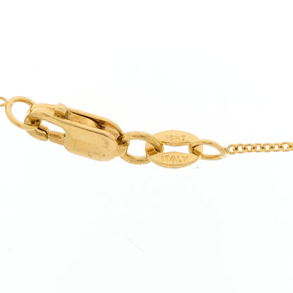 Roberto Coin 18K Yellow Gold Diamond .25ct Diamonds By The Inch Necklace 8 of 8