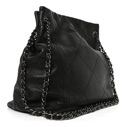 Chanel Lambskin Quilted Small Soft Touch Shoulder Bag Black 3 of 10