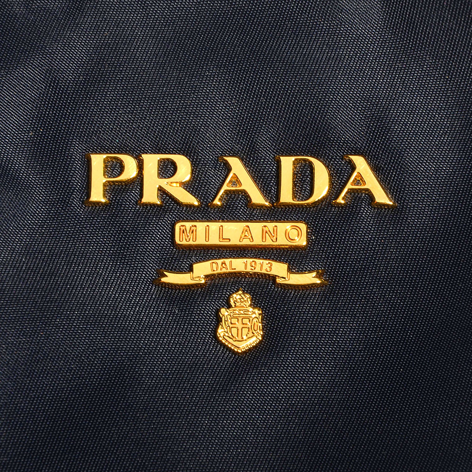 Prada Saffiano Tessuto Nylon Tote Blue 10 of 10