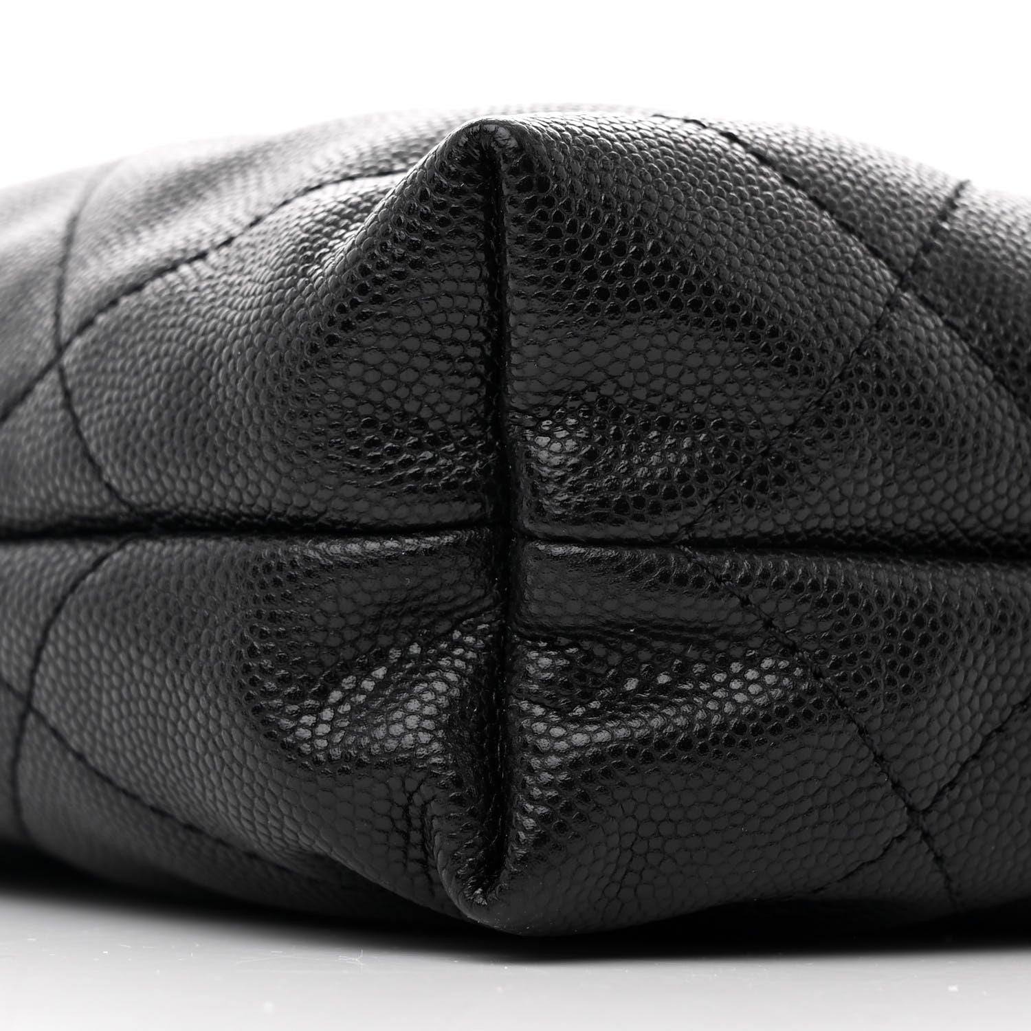 Chanel Shiny Caviar Quilted Monochrome Mini Chanel 22 Black 9 of 10