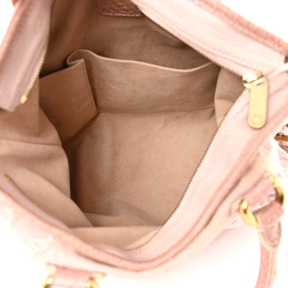 Louis Vuitton Denim Neo Cabby MM Rose 5 of 12