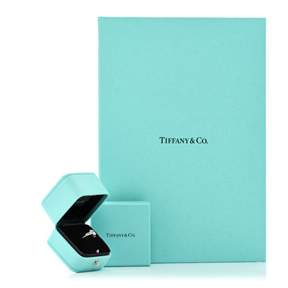 Tiffany Platinum Diamond 1.26ctw Three Stone Engagement Ring 49 5 7 of 7