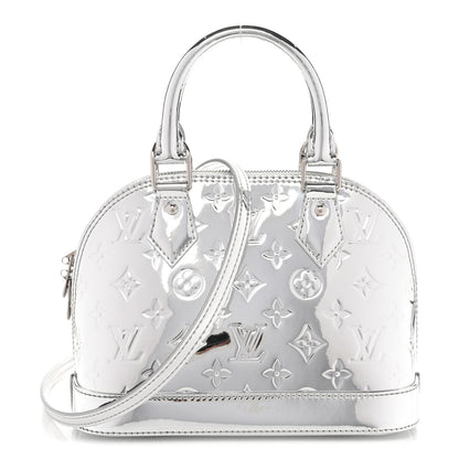 Louis Vuitton Monogram Miroir Alma BB Silver 1 of 9