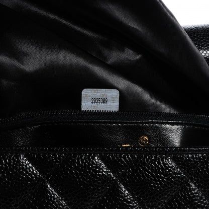 Chanel Caviar Quilted Crossbody Bag Black 7 of 7