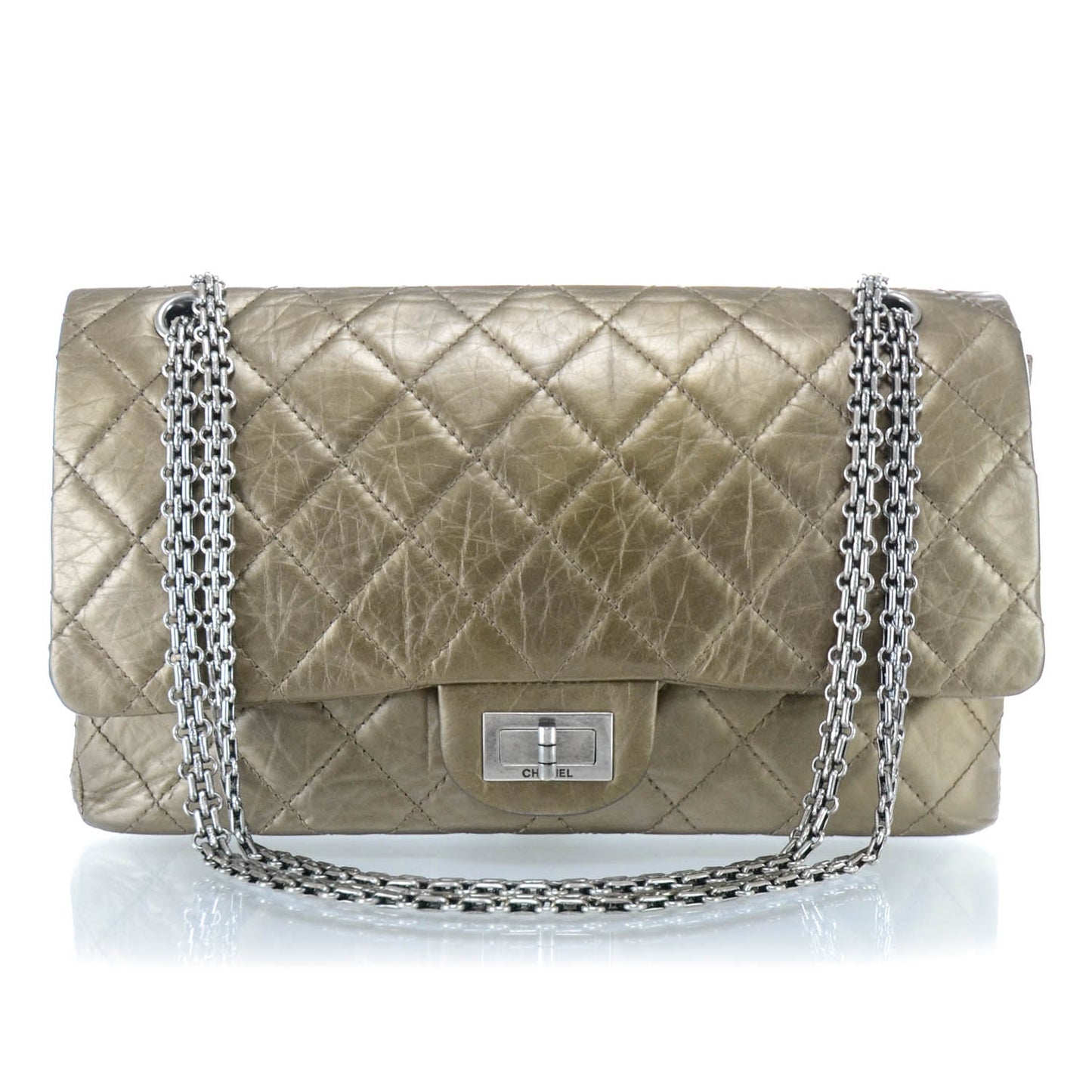 Leather 2.55 Reissue 227 Flap Bronze