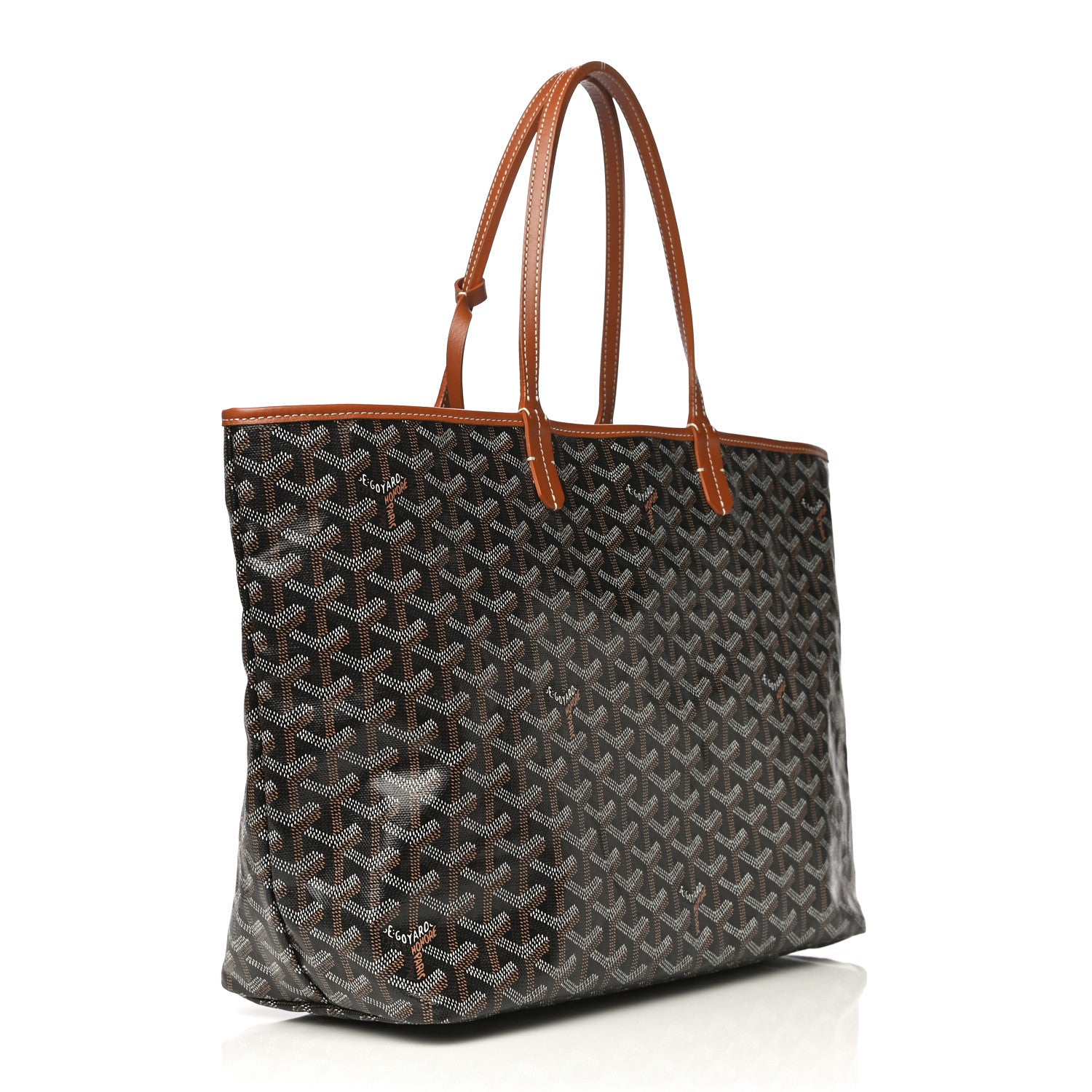 Goyard Goyardine Saint Louis PM Black Gold 3 of 14