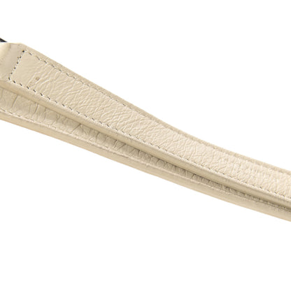 Saint Laurent Crinkled Calfskin Matelasse Monogram Medium Niki Chain Satchel Ivory 13 of 17