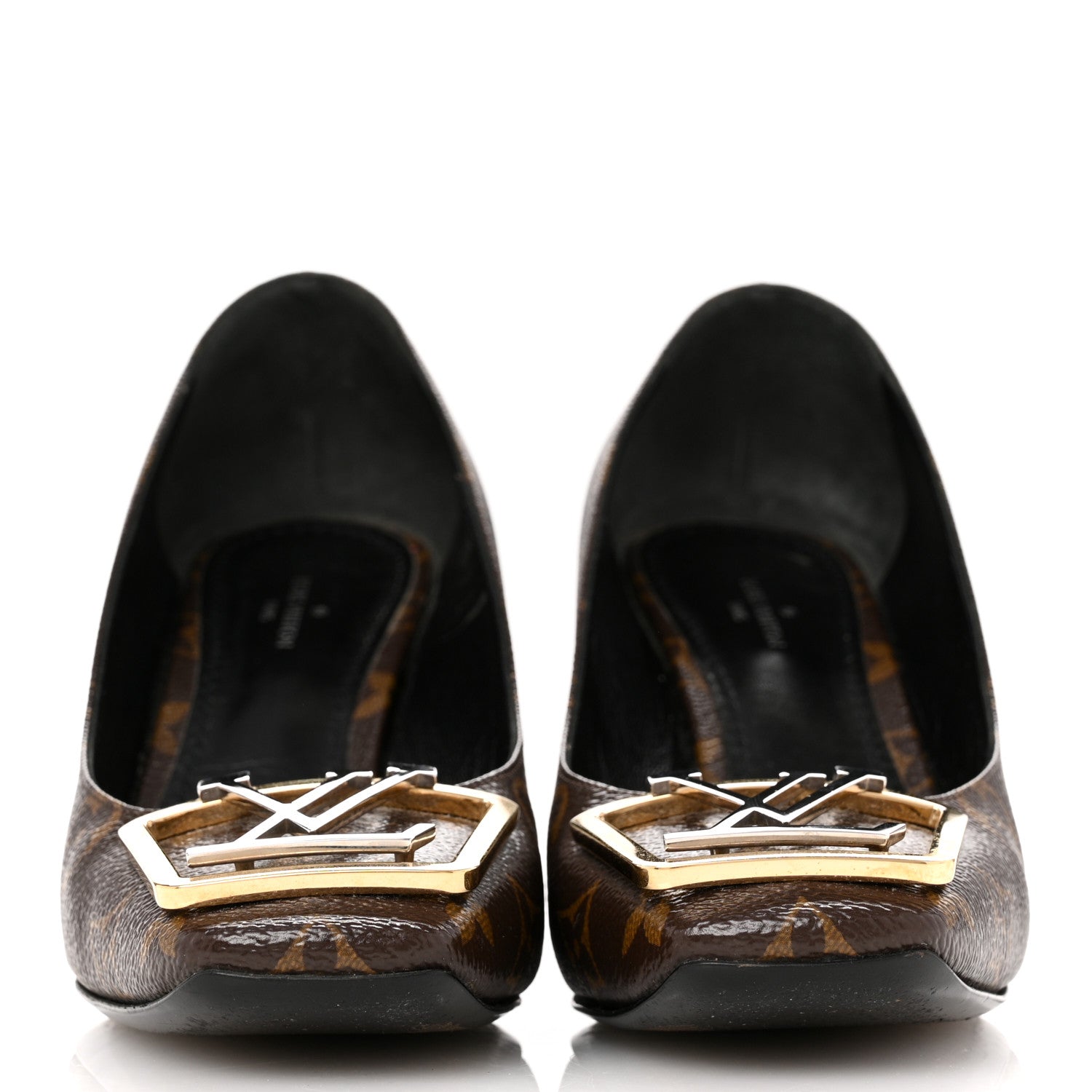 Louis Vuitton Monogram Madeleine Pumps 37 3 of 11