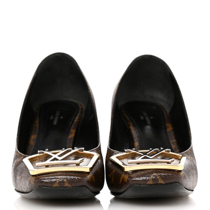 Louis Vuitton Monogram Madeleine Pumps 37 3 of 11