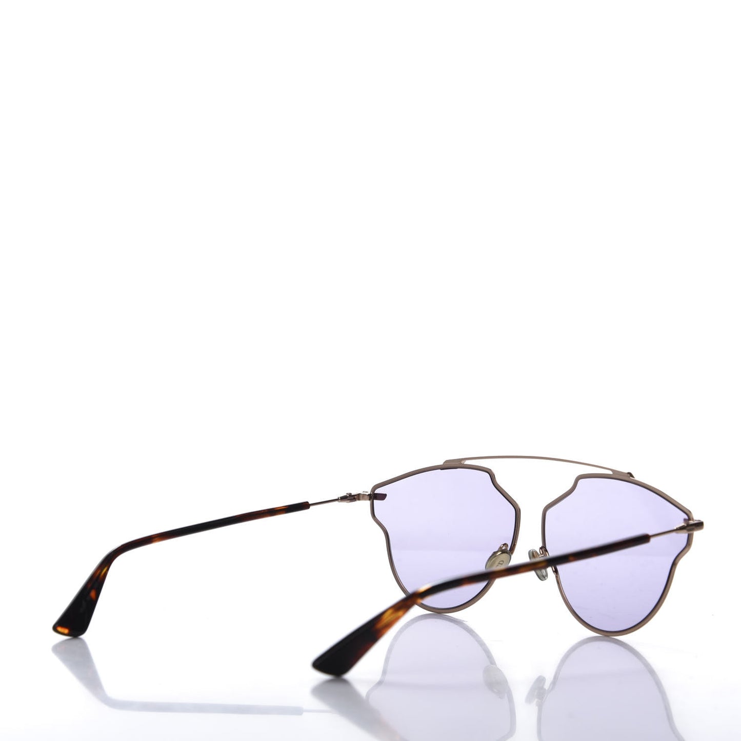 So Real Pop Sunglasses Rose Gold Purple