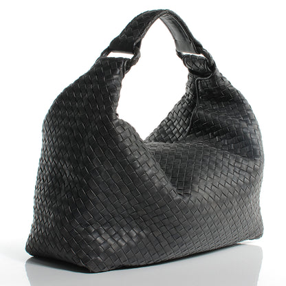 Bottega Veneta Nappa Intrecciato Sloane Hobo Ferro 3 of 8