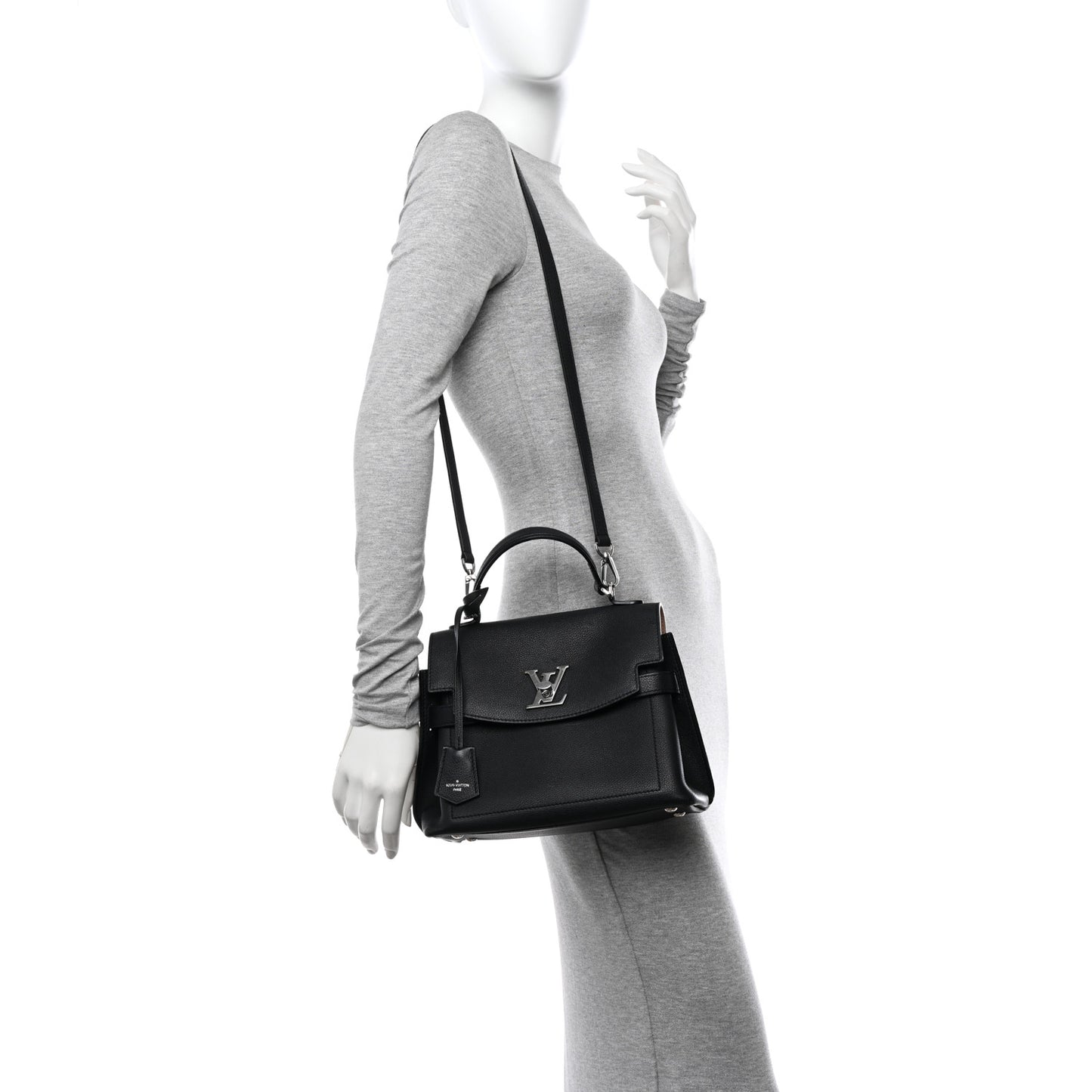 Calfskin Lockme Ever BB Black