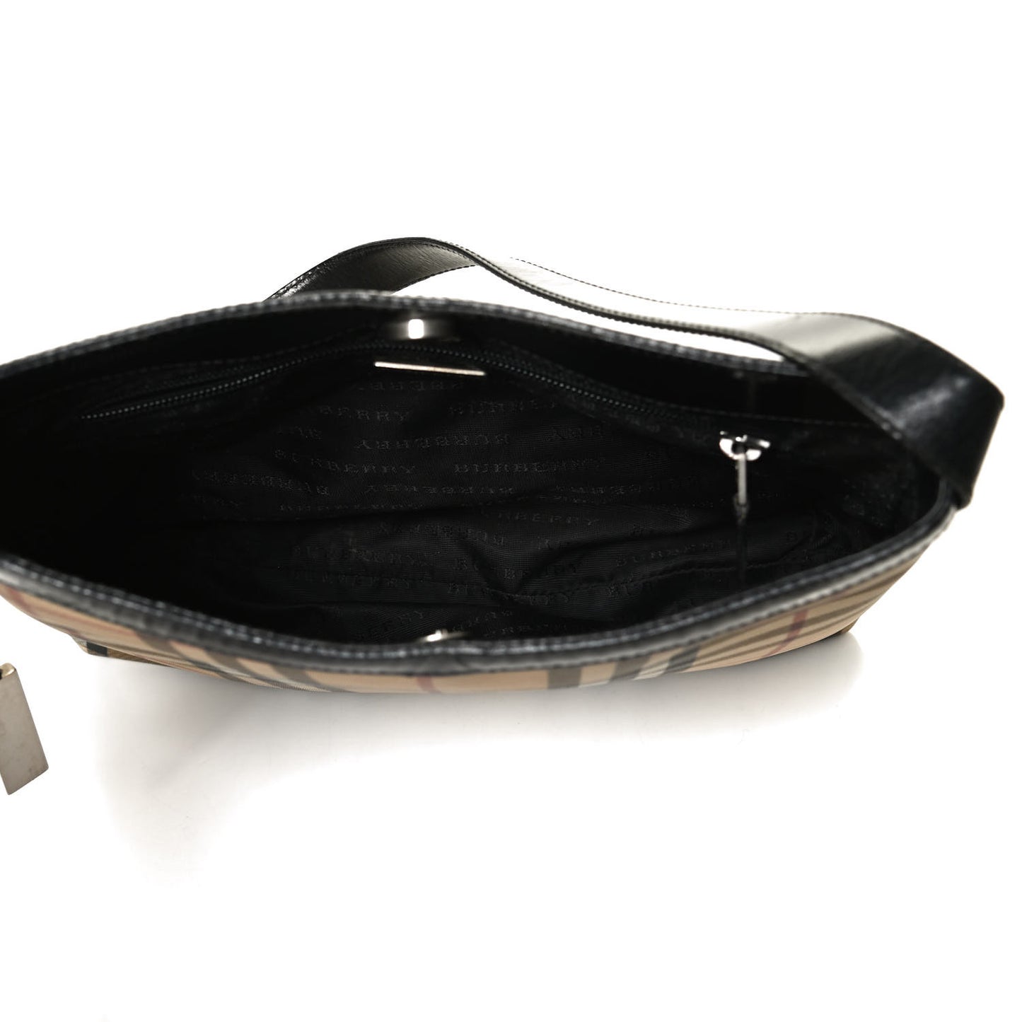 Vintage Check Shoulder Bag Black