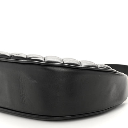 Versace Nappa Quilted Medusa Shoulder Bag Black 9 of 9