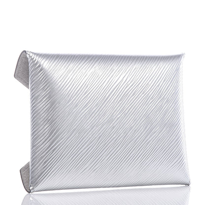 Louis Vuitton Metallic Epi Medium Kirigami Pochette Insert Silver 3 of 7
