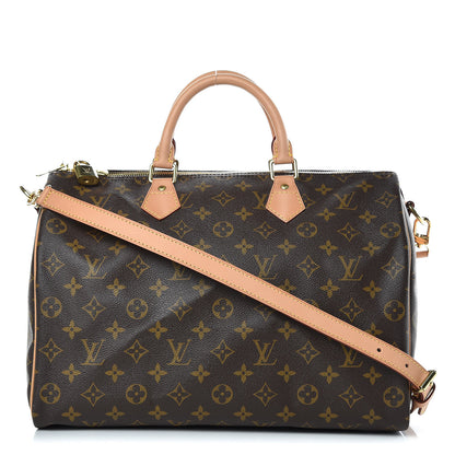 Louis Vuitton Monogram Speedy Bandouliere 35 1 of 9