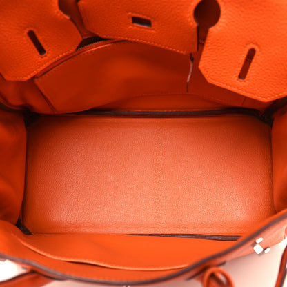 Hermes Togo Birkin 30 Orange 5 of 14