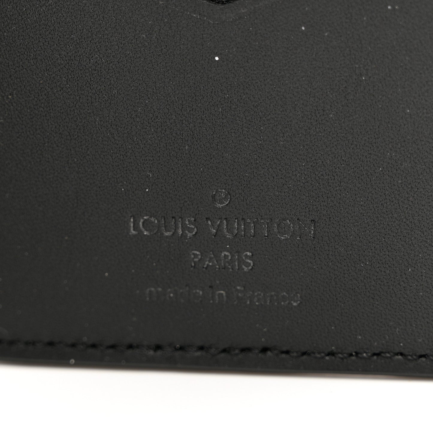 Calfskin Monogram Shadow Pocket Organizer Black