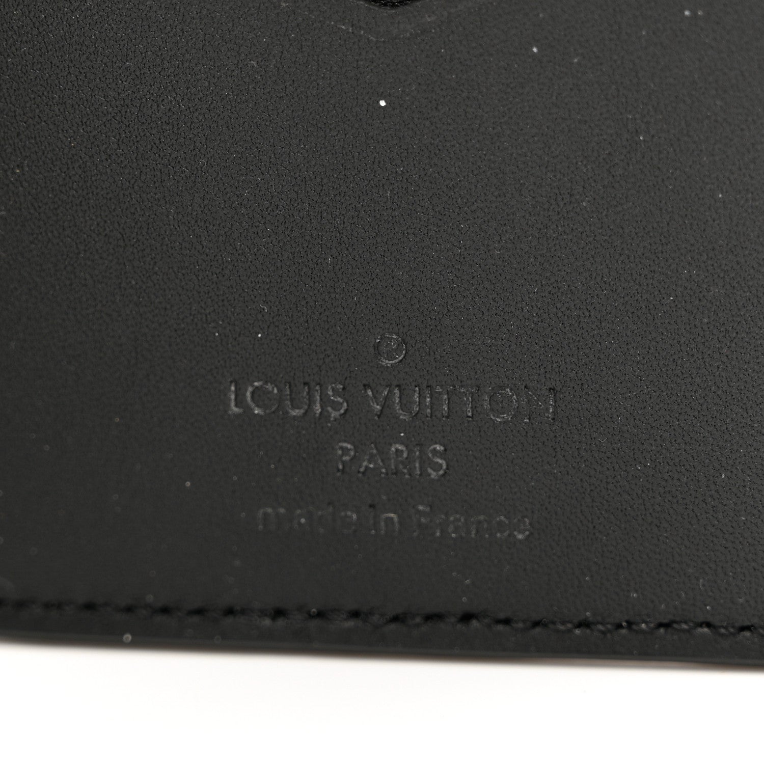 Louis Vuitton Calfskin Monogram Shadow Pocket Organizer Black 6 of 7