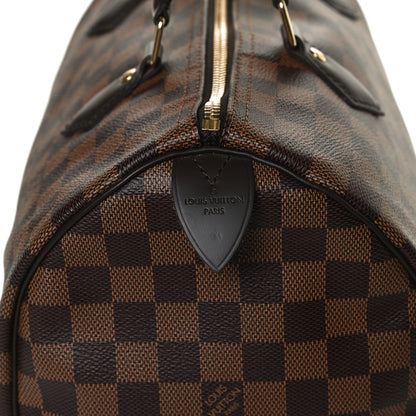 Louis Vuitton Damier Ebene Speedy 30 7 of 12