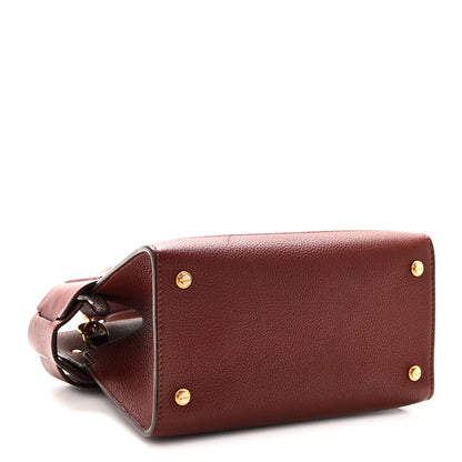 Givenchy Grained Calfskin Mini Horizon Satchel Oxblood 4 of 10